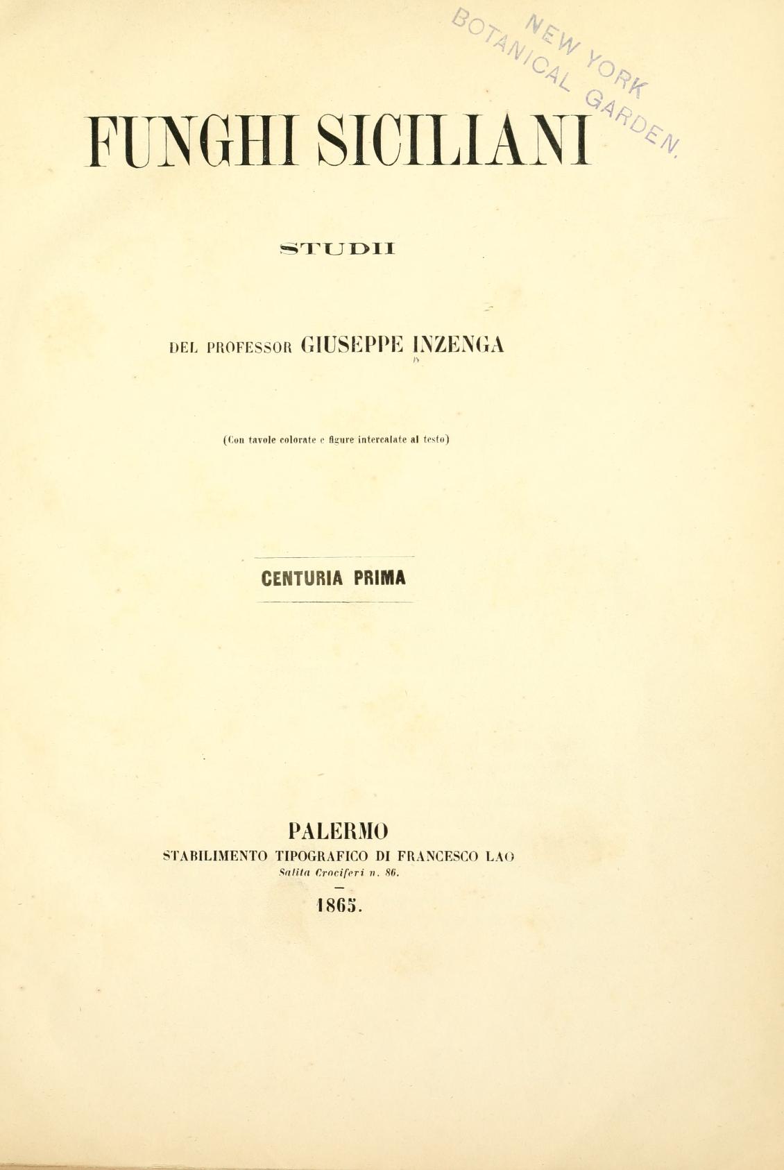 Funghi siciliani