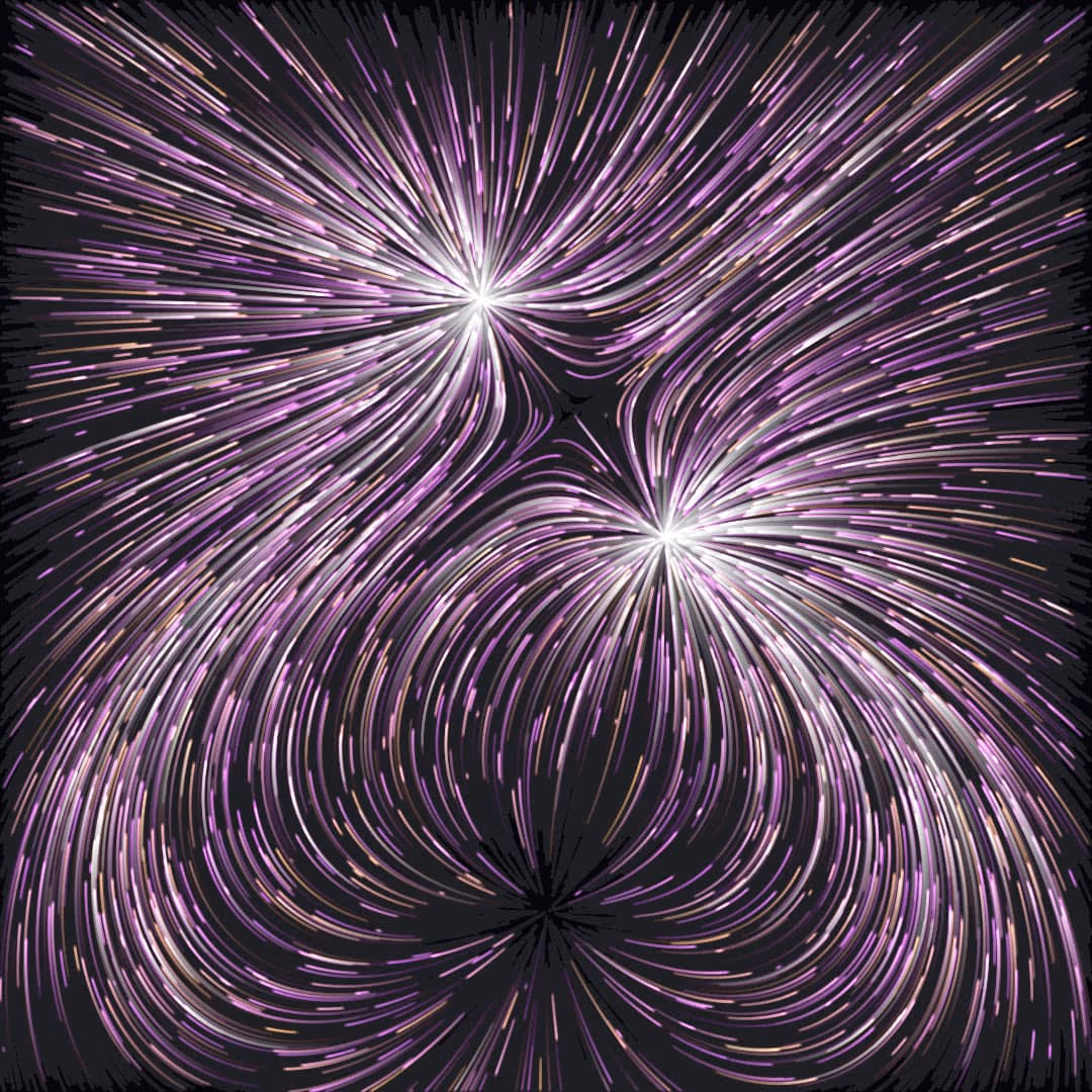 A generative flow field.